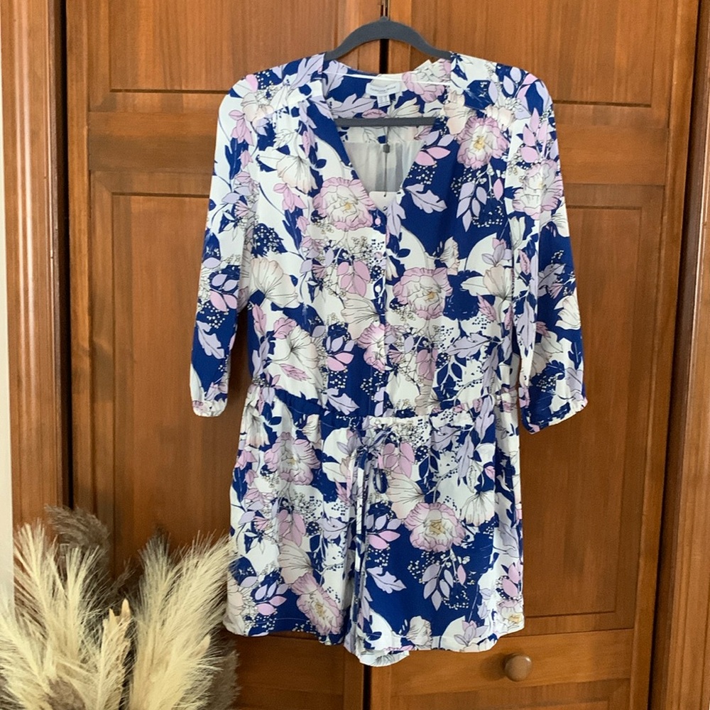 Carolina Belle Floral Romper